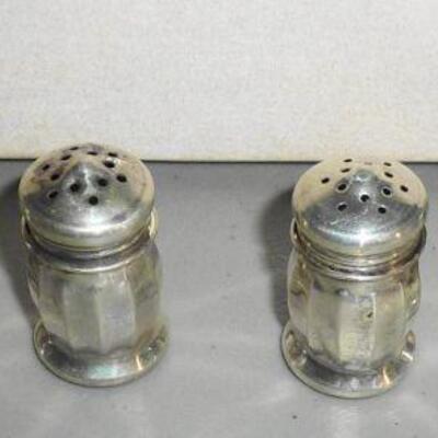 Mini sterling salt shakers