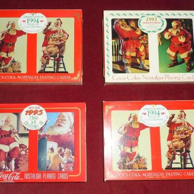 NOS coke playing cards