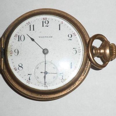 Waltham pocket watch, not running