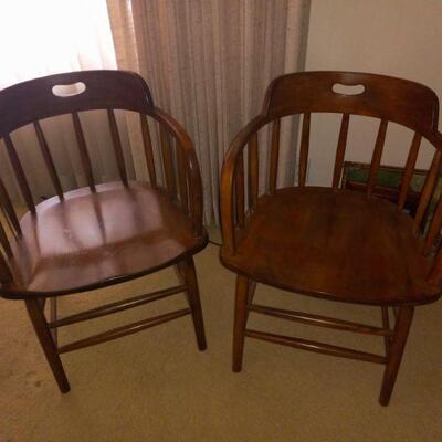 pair if captains chairs