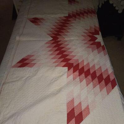 hand made star of texas quilt