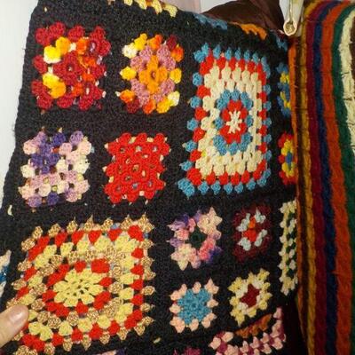 Hand made quilts.