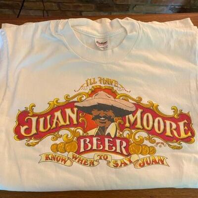 Juan Moore Beer T-shirts