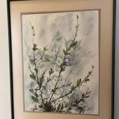 WHITE QUINCE, 1972 Taos NM Dodson Gallery