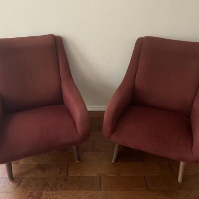 (2) Mid Century Danish Modern Armchairs