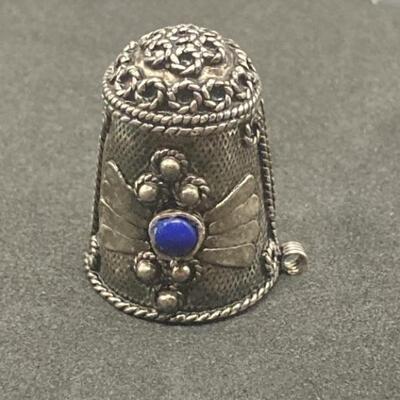 925 Silver Thimble, Total Weight 7.66g