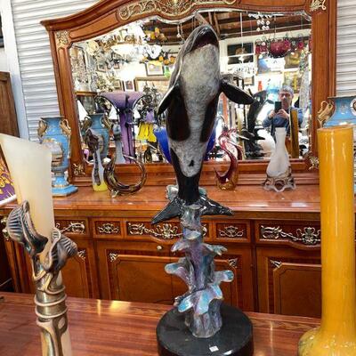 Killer Whale Bronze Statue