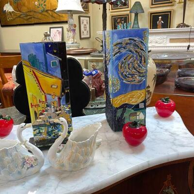 Italian Glass Vases