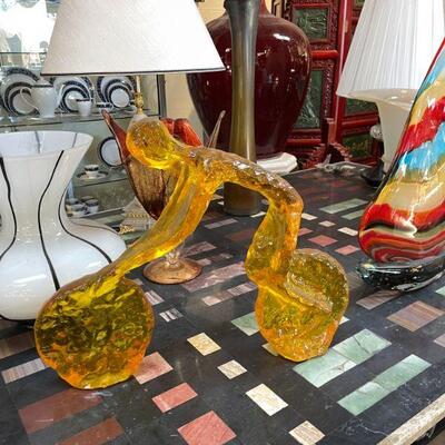 Abstract Acrylic Statue