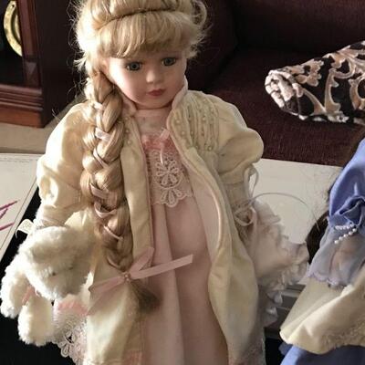 collector porcelain doll