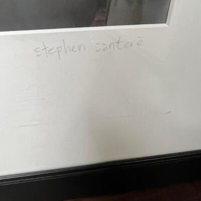 Signed Stephen SantorÃ©