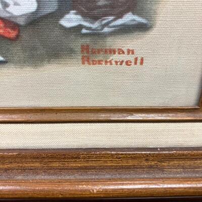 Norman Rockwell print