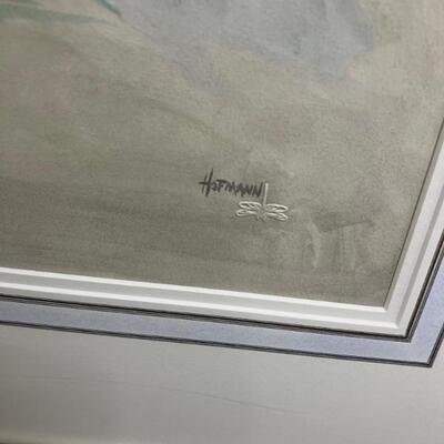 Signed Hofmann print