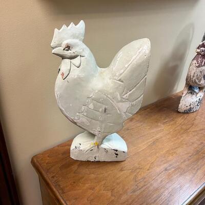 Wooden rooster
