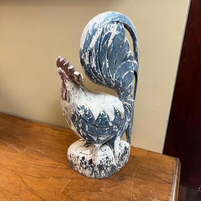 Wooden rooster