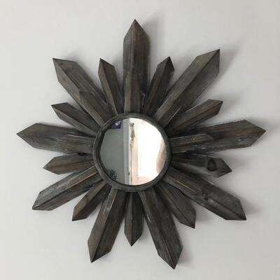 sunburst mirror $50