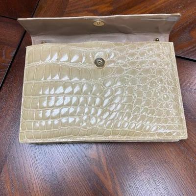 Alligator handbag