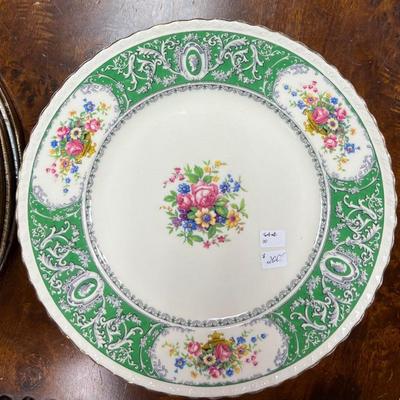 Fine china plates