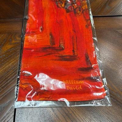 Silk scarf