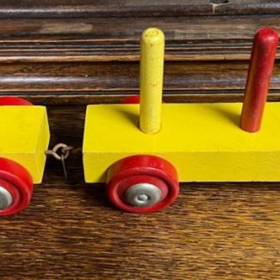 Wooden train