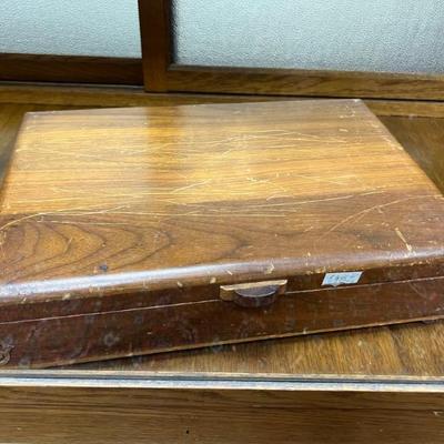 Flatware wooden box