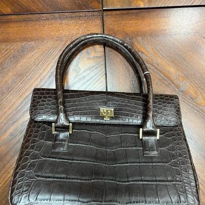 Alligator handbag