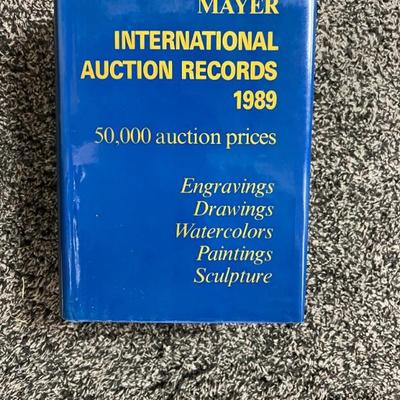 International Auction Records 1989