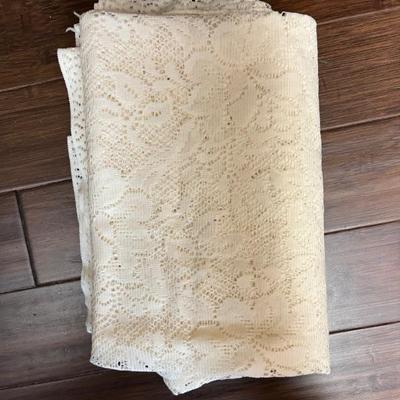 Lace tablecloth 