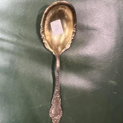 Antique serving spoon