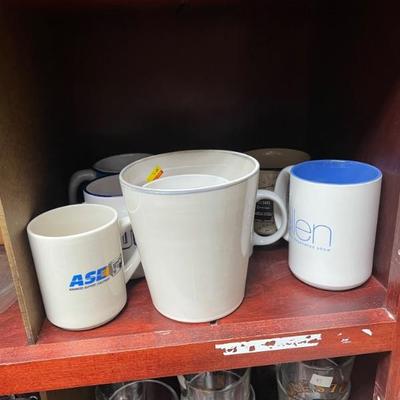 Assortment of mugs