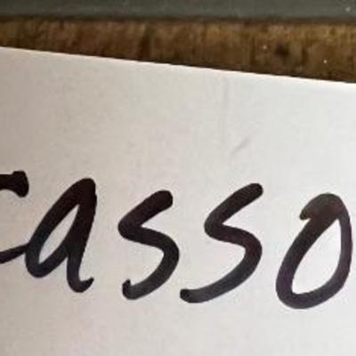 Picasso lithograph signed