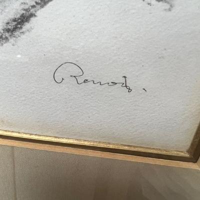 Signed Renoir