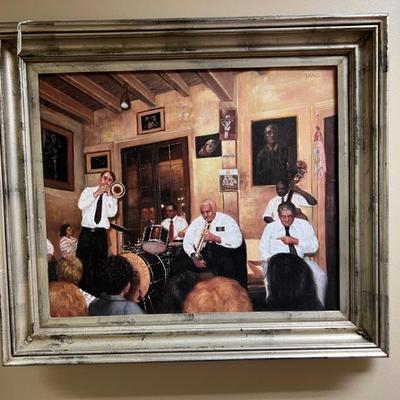 Jazz band artwork