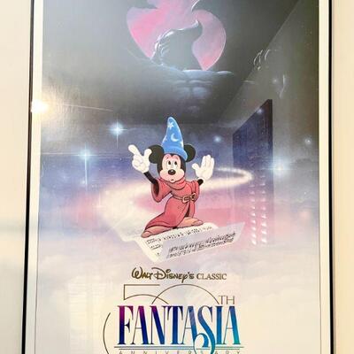 Fantasia framed movie poster