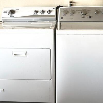 Kenmore gas dryer & washer