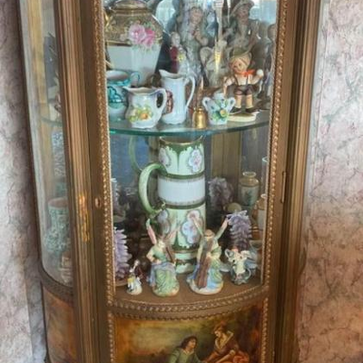 French Vitrine
(contents sold separately)
