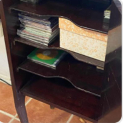 Antique music cabinet