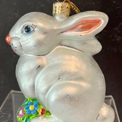 Christopher Radko Dapper Hare Ornament 