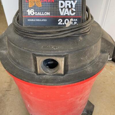 Craftsman Shop Vac