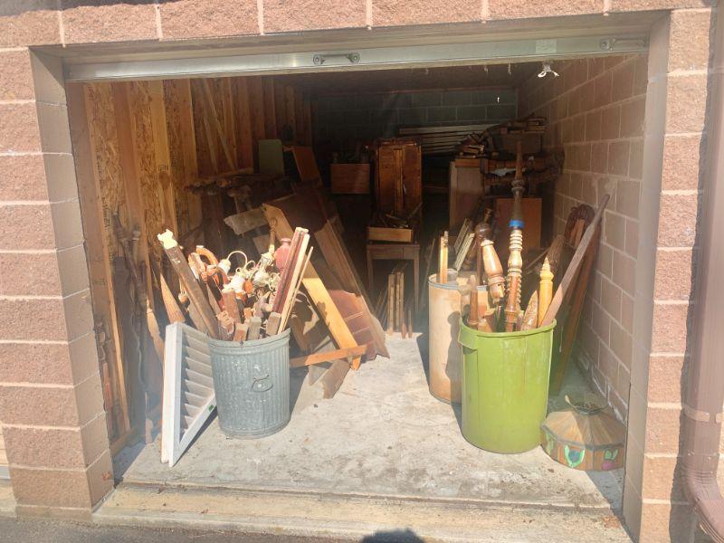 Madison Storage Unit Auction for Woodworkers & Repairmen 10 x 30
