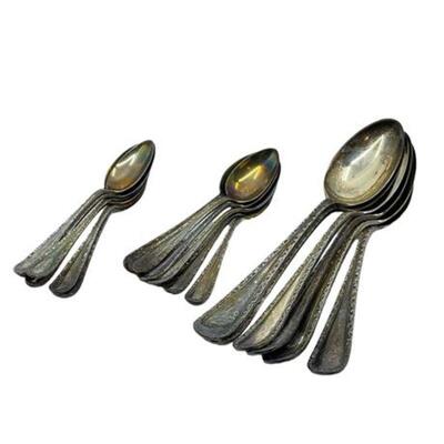 Lot 030a
Antique Sterling Silver Spoon Service