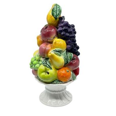 Lot 050
Vintage Inarco Glazed Ceramic Fruit Topiary