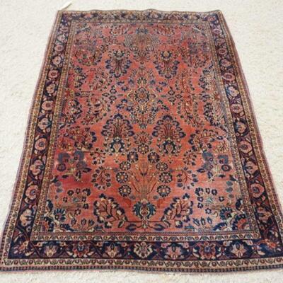 1098	ANTIQUE PERSIAN RUG, APPROXIMATELY 6 FT 5 IN X 4 FT 4 IN
