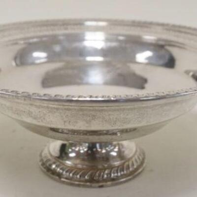 1169	STERLING WEIGHTED COMPOTE, APPROXIMATELY 8 1/4 IN X 3 1/2 IN HIGH

