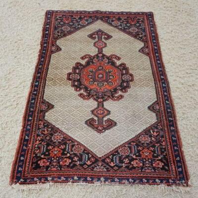 1102	ANTIQUE PERSIAN RUG, APPROXIMATELY 3 FT 2 IN X 4 FT 10 IN
