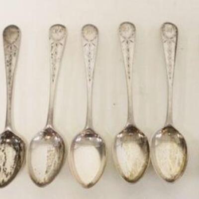 1189	11 SILVER SPOONS, 4.4 TOZ

