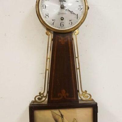 1138	SESSION BANJO CLOCK 20TH CENTURY, APPROXIMATELY 23 IN
