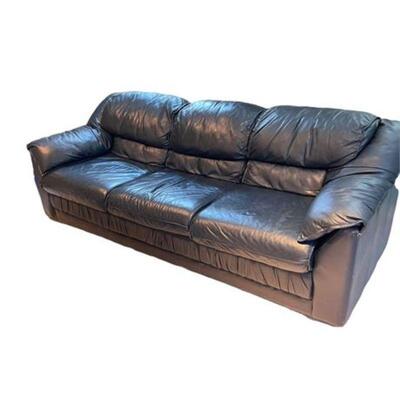 Lot 084a
Contemporary Leather Sleeper Sofa