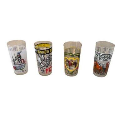 Lot 098
Kentucky Derby Collector's Glasses