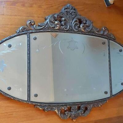Vintage Vanity Mirror With Wooden Frame
https://ctbids.com/estate-sale/17159/item/1682333